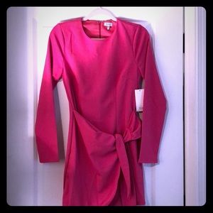 NWT Pink wrap dress
